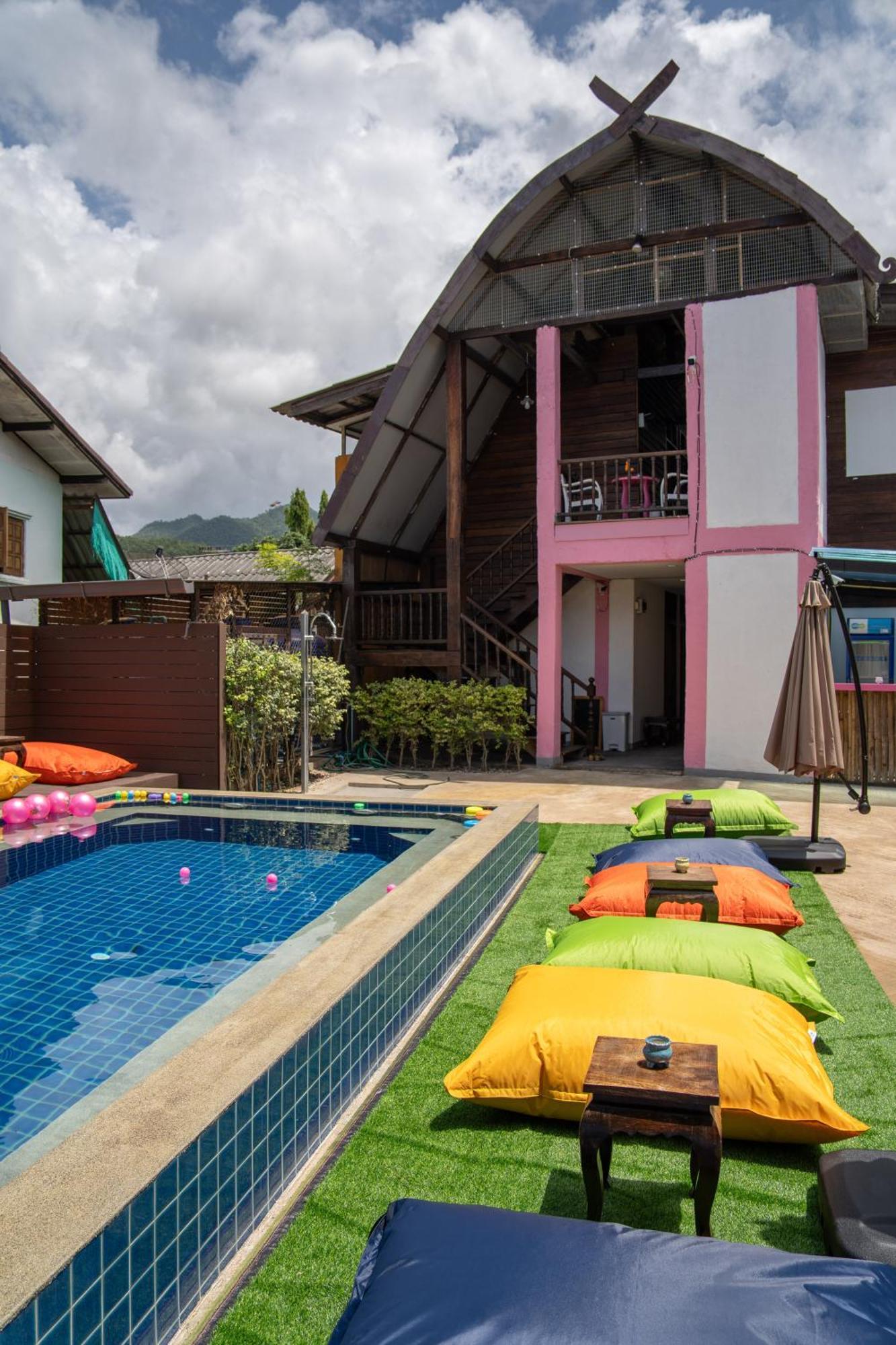 K-Bunk Hostel Pai Walking Street Ngoại thất bức ảnh